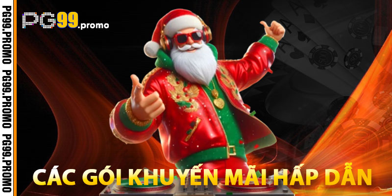 Khuyến Mãi Giáng Sinh – Ưu Đãi Noel Lớn Nhất Năm 2025 3 Các Gói Khuyến Mãi Giáng Sinh PG99 Hấp Dẫn